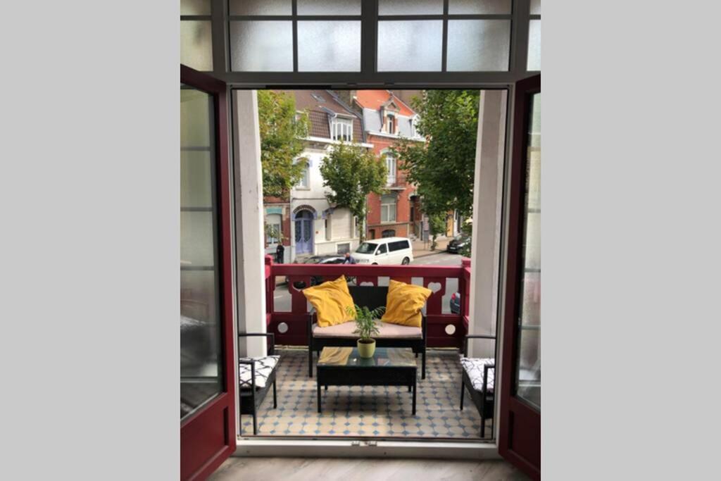 Appartement De Charme Avec Balcon - Villa Les Iris 敦刻尔克 外观 照片